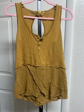 Anthropologie sleeveless cotton top size xs